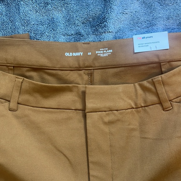 NWT Sz 22 High Waisted Pixie Flare Pants - Picture 5 of 5
